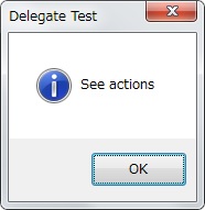 Delegate Test のタイトルで表示
